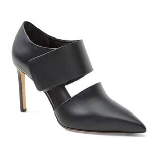 VINCE "Capri" Black Leather D'Orsay Pumps sz 9.5